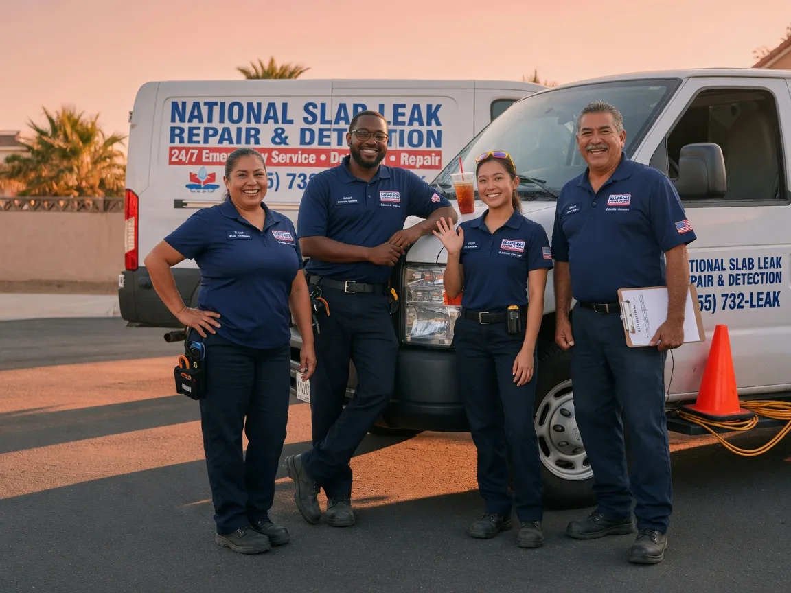 Slab Leak Detection company in Melcher Dallas, IA